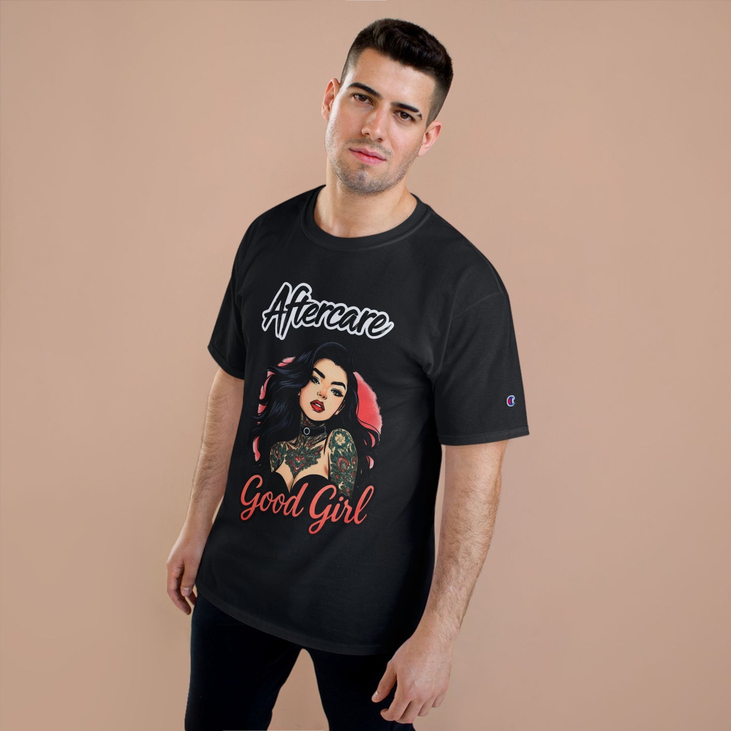 Pillow Talk Collection Exclusive Men’s Champion Good Girl Tee