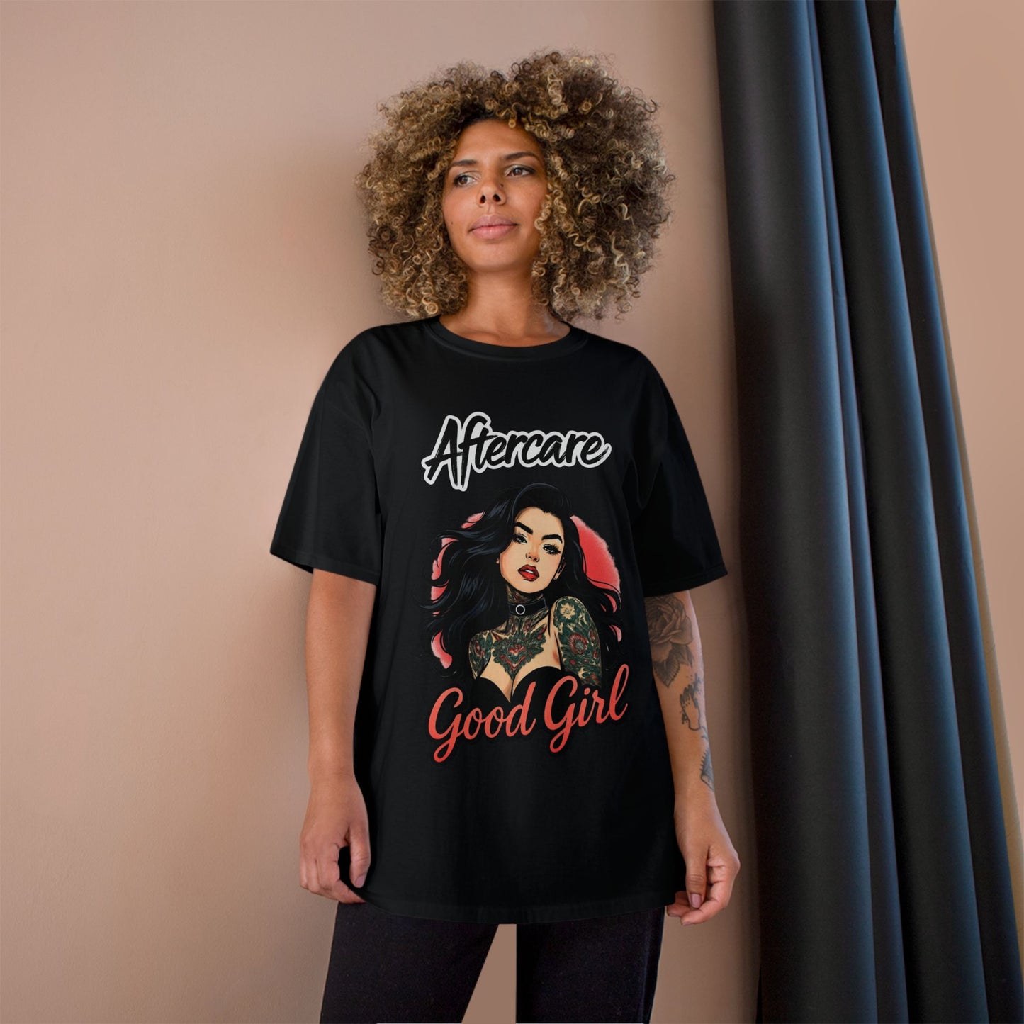 Pillow Talk Collection Exclusive Men’s Champion Good Girl Tee