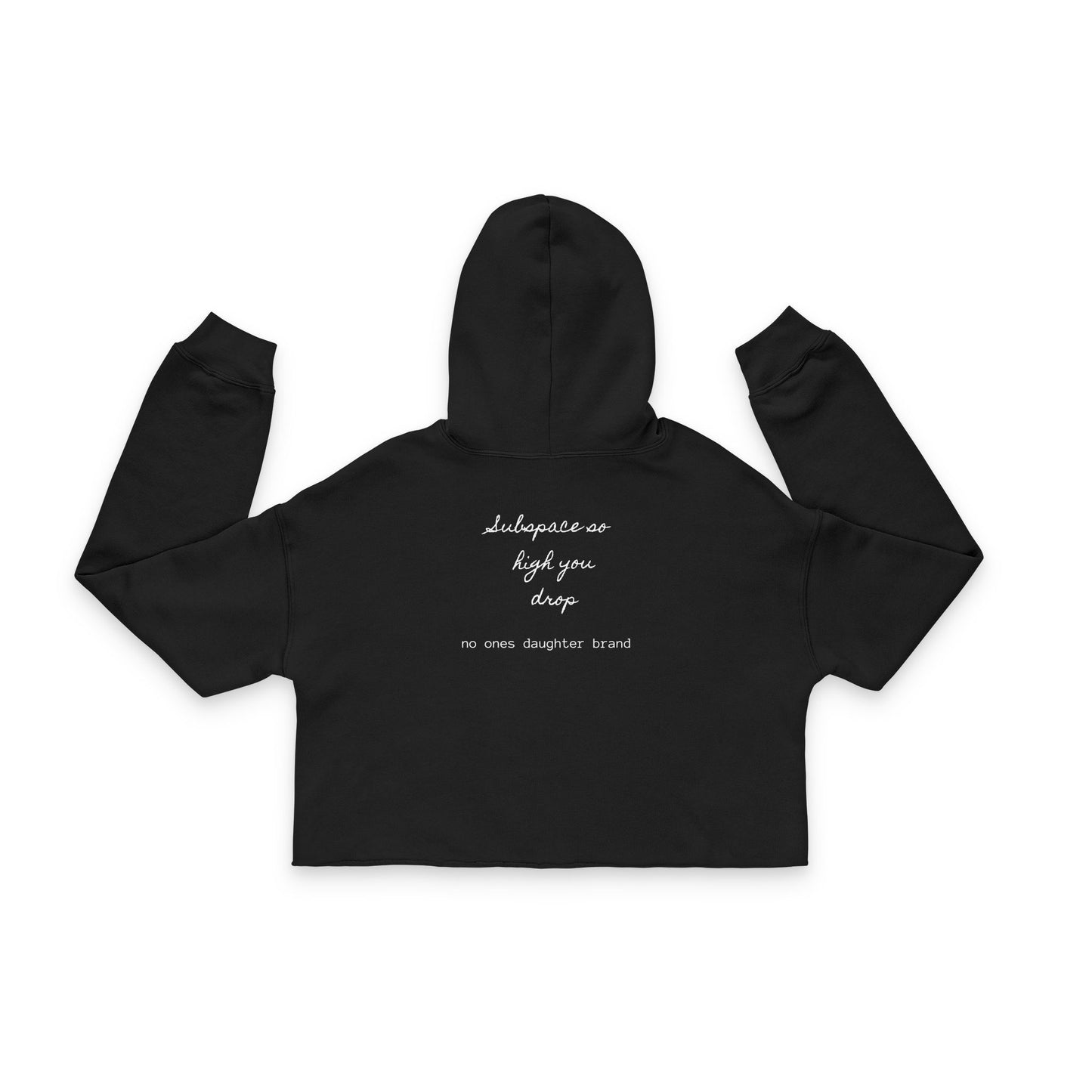 Pillow Talk Collection Women’s Drop Crop Hoodie