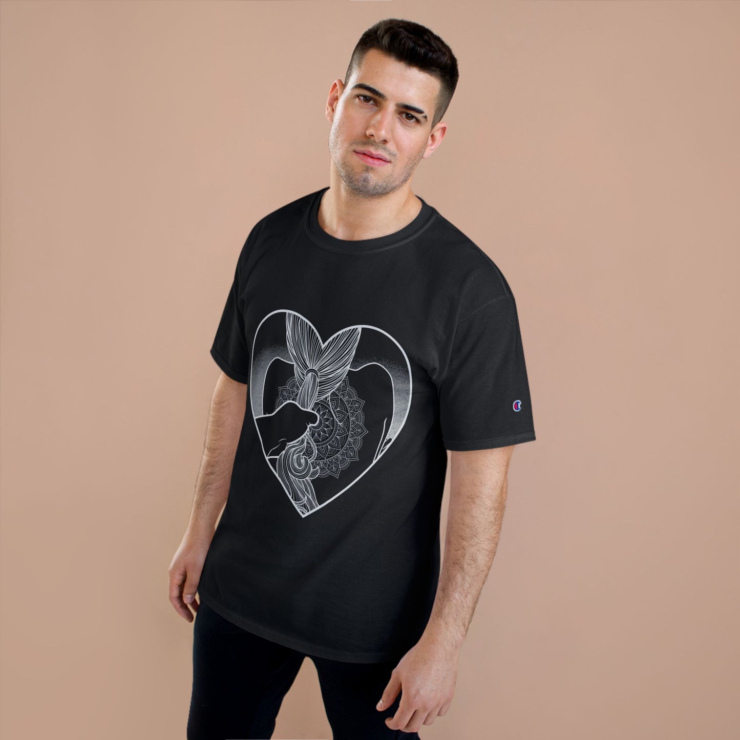 Pillow Talk Collection Men’s Champion Tee Mandala