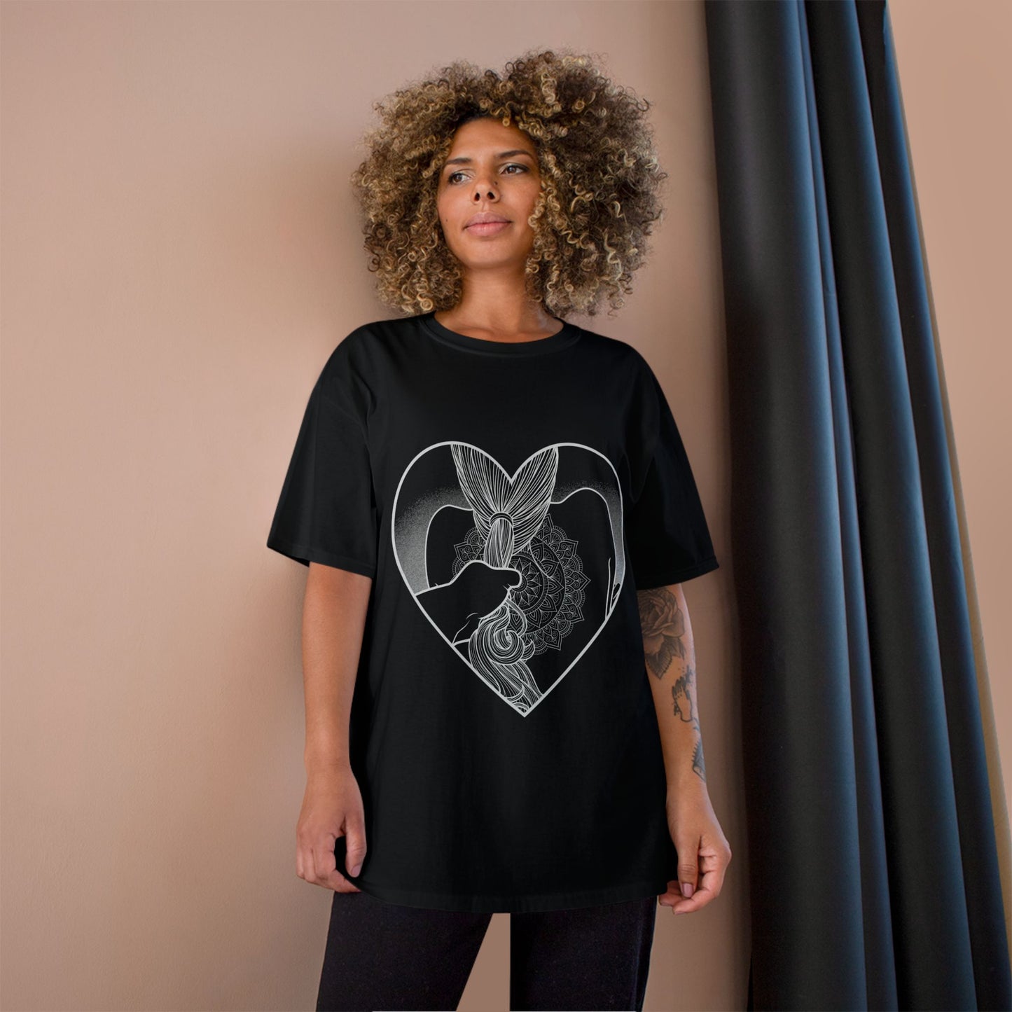 Pillow Talk Collection Men’s Champion Tee Mandala