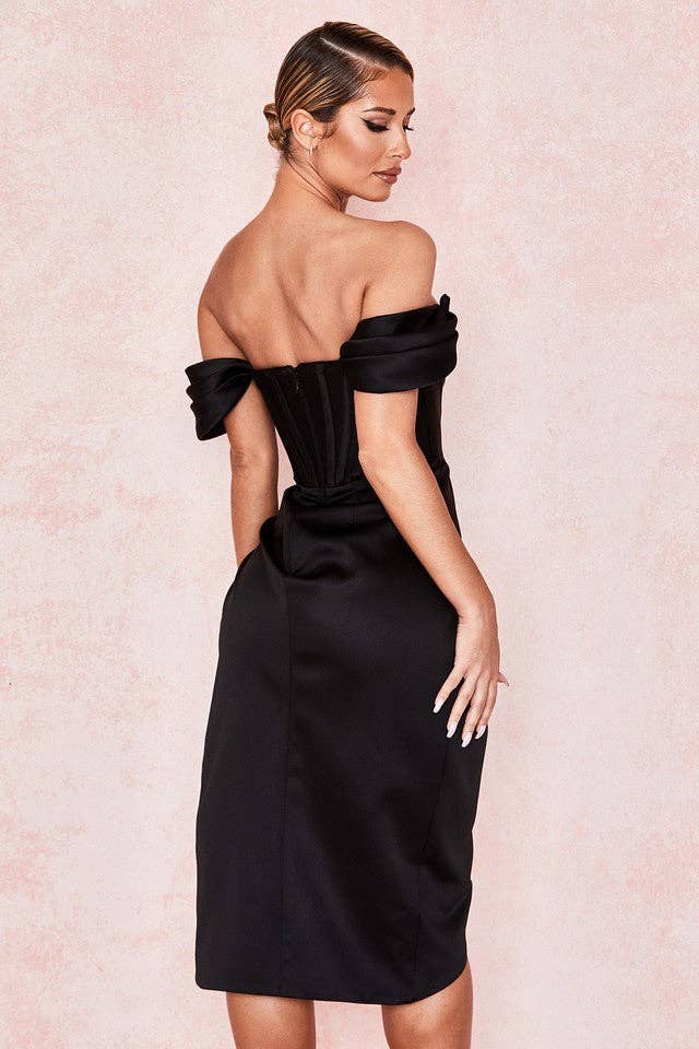Sultry Maxi Dress Chic Sexy Ready to Ship