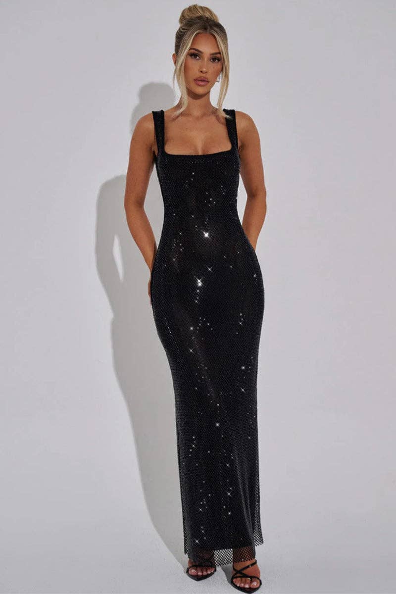 2025 NEW parkling Sequin Mini Dress Sexy Chic Confident