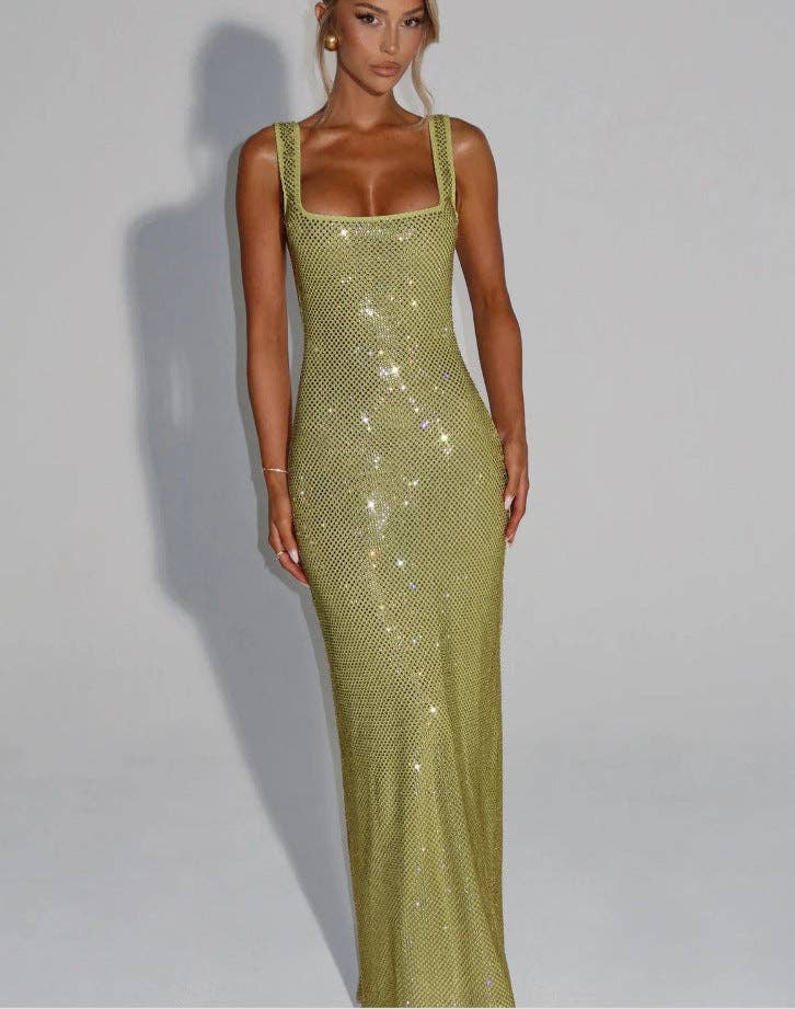 2025 NEW parkling Sequin Mini Dress Sexy Chic Confident