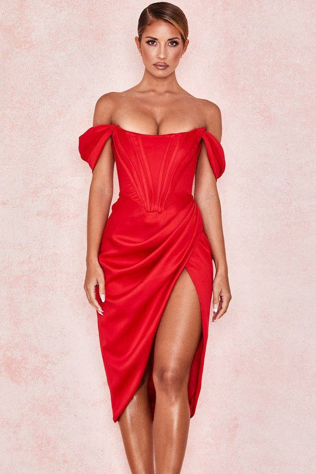 Sultry Maxi Dress Chic Sexy  Ready to Ship