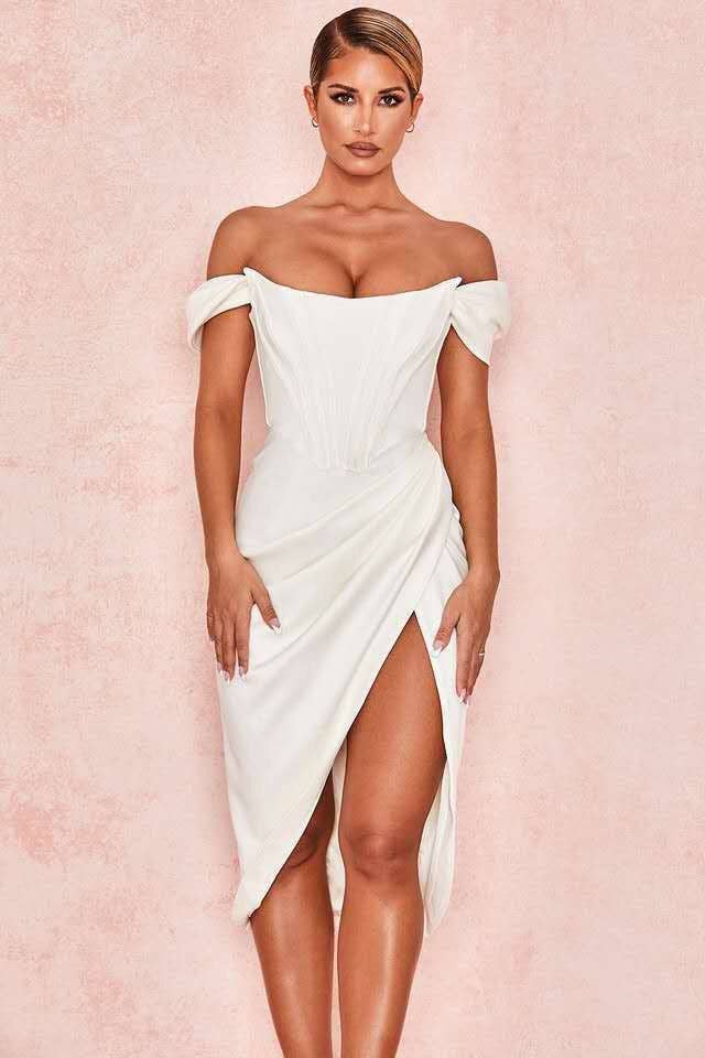 Sultry Maxi Dress Chic Sexy  Ready to Ship
