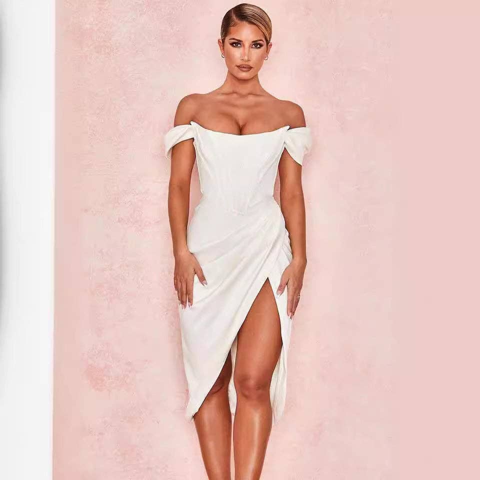 Sultry Maxi Dress Chic Sexy  Ready to Ship